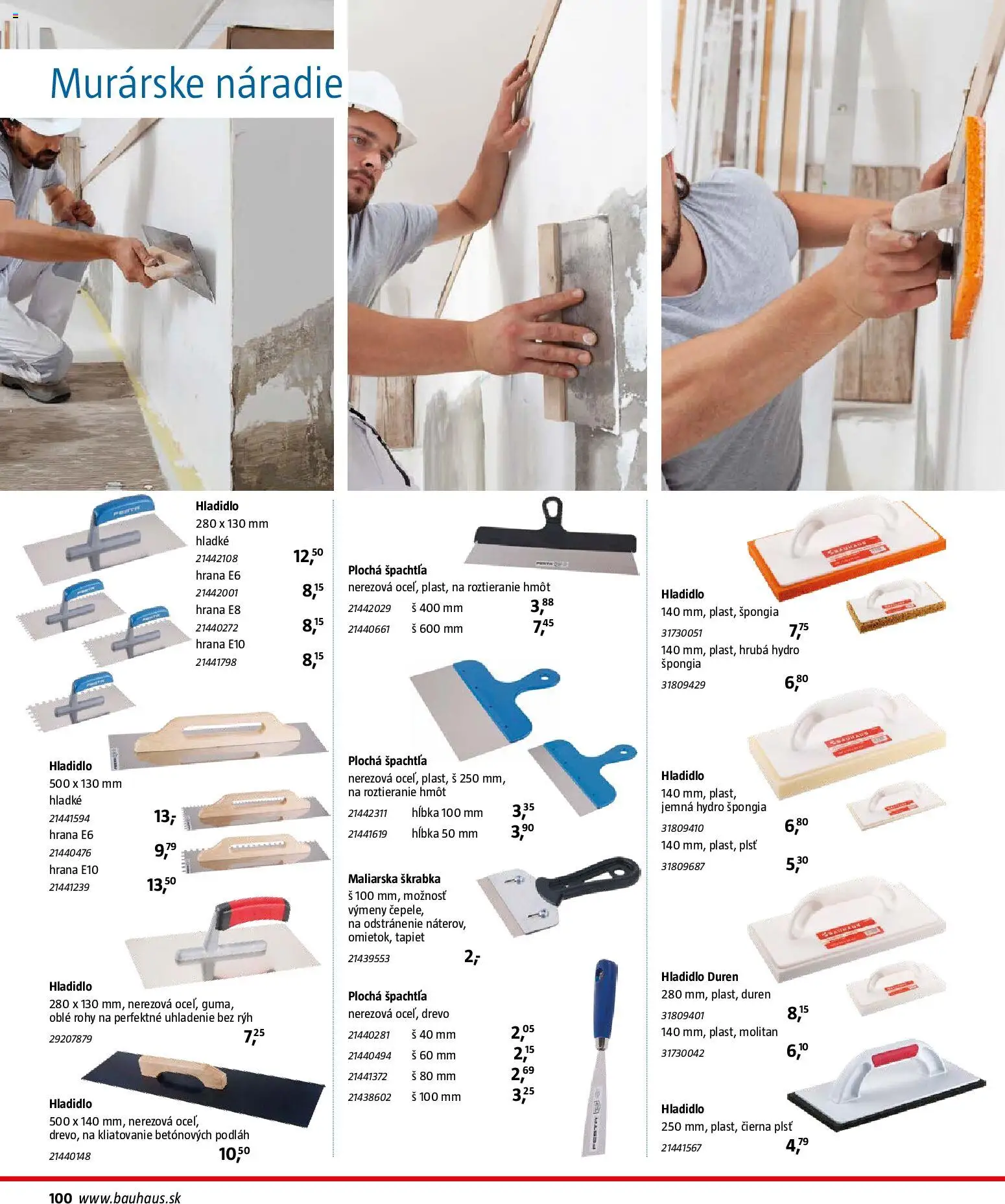 Nové Bauhaus akcie – leták je platný od 26.01.2026 | Strana: 100 | Produkty: Náradie