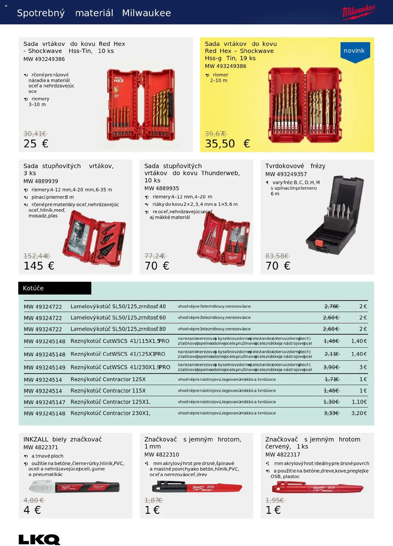 Nové Auto Kelly akcie – leták je platný od 03.11.2025 | Strana: 48 | Produkty: Náradie