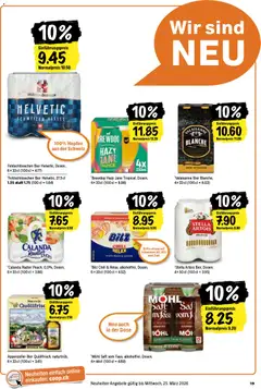 Möhl Saft vom Fass, alkoholfrei, Dosen, 4x44cl alkoholfreier Apfelwein in Dosen ab 12.03.2026 gültig | Seite: 19