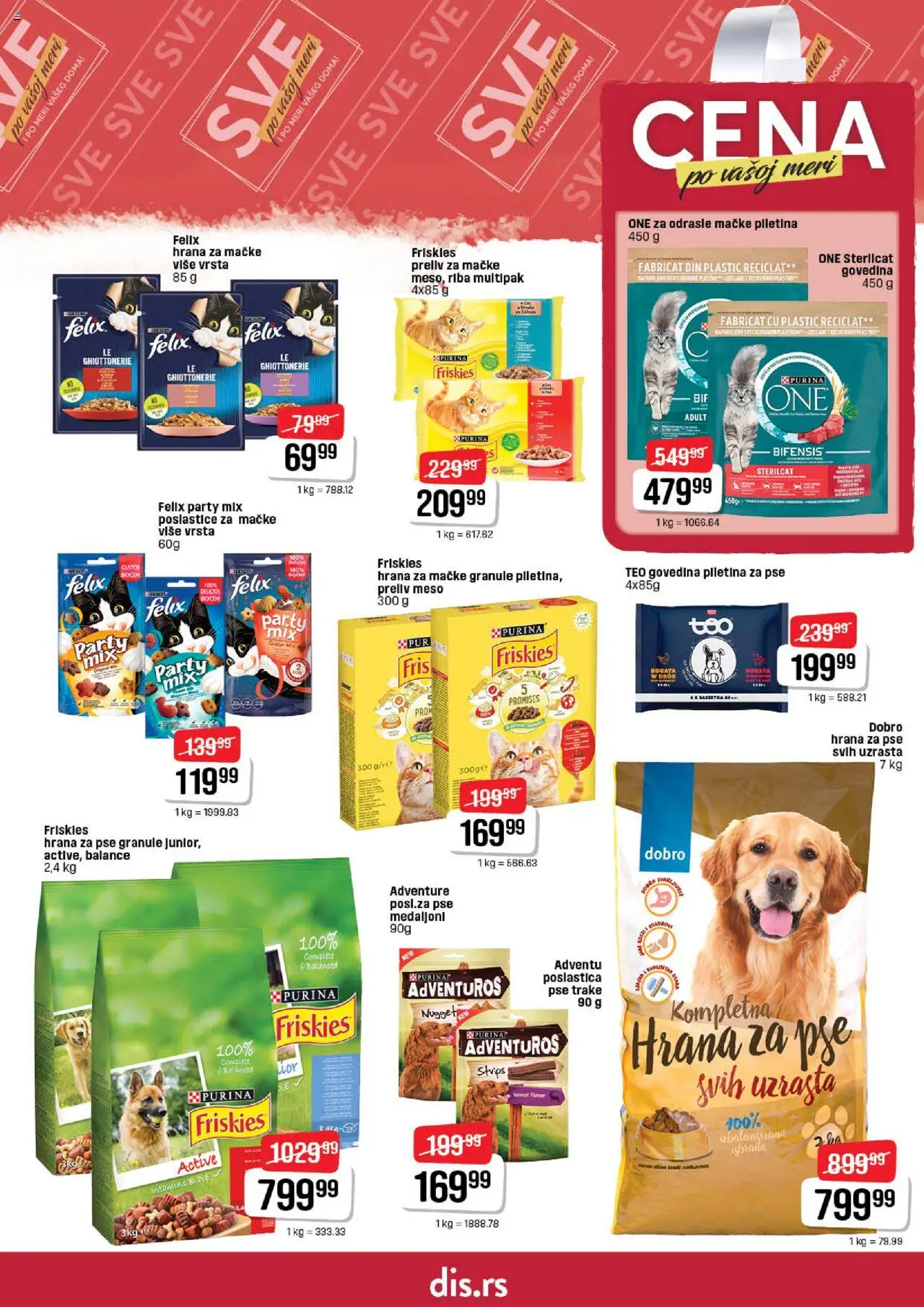 DIS katalog - važi od 25.09.2025 | Strana: 19 | Proizvode: Purina, Hrana za pse, Merci, Miš
