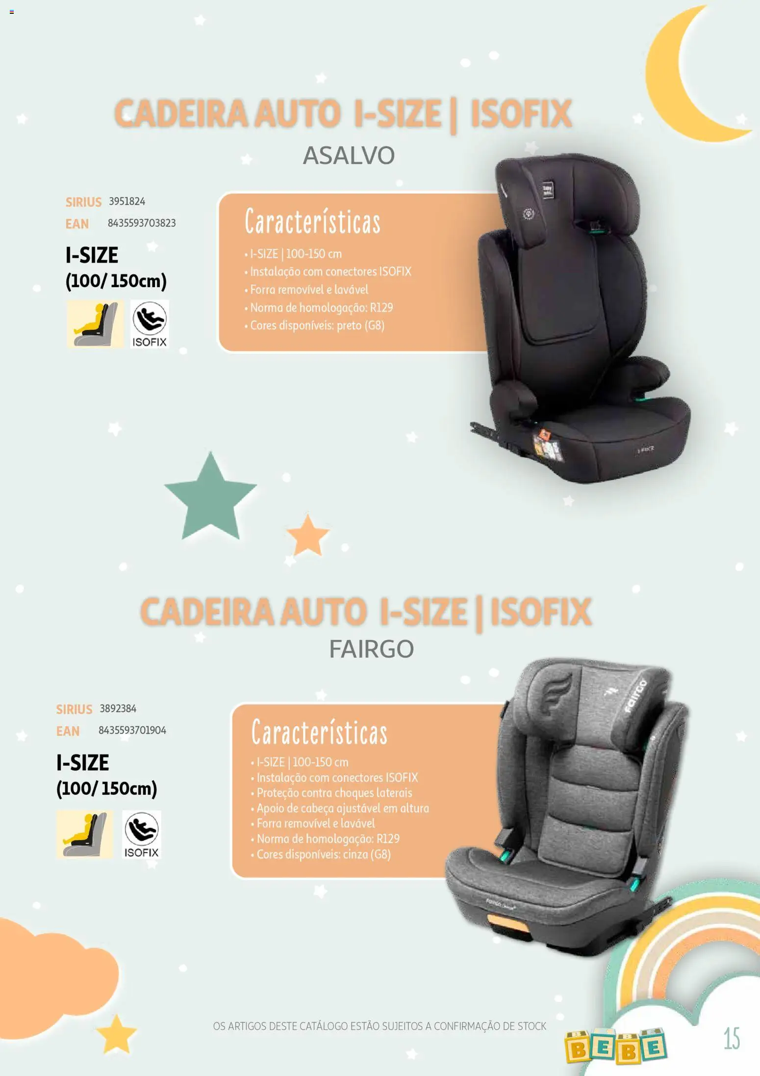 Auchan - Catálogo Puericultura │ válido de 13.01.2026 | Página: 15 | Produtos: Cadeira