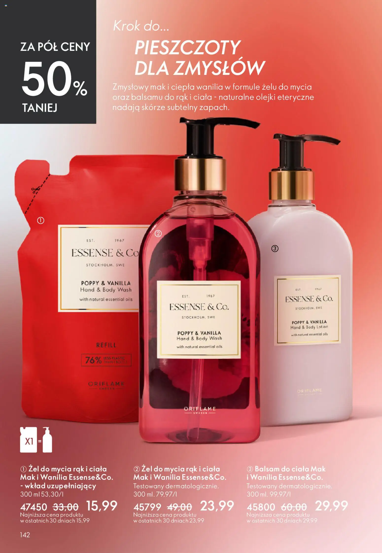 Oriflame Katalog 6 2026 od 15.04.2026 | Strona: 142 | Produkty: Mak, Body, Lotion