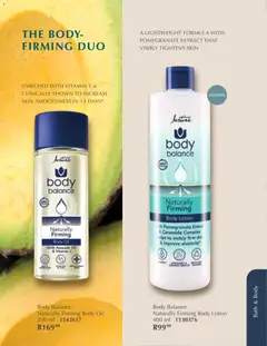 Justine specials catalogue – valid from 01.12.2025 | Page: 101 | Products: Bath, Oil, Lotion