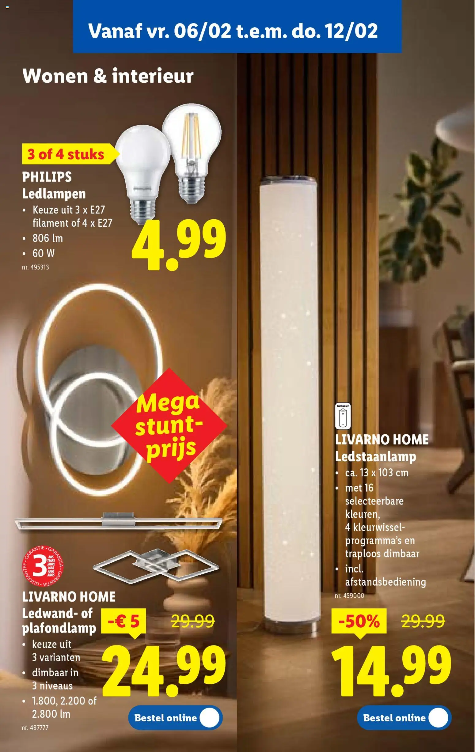 {H1} | Pagina: 52 | Producten: Lamp