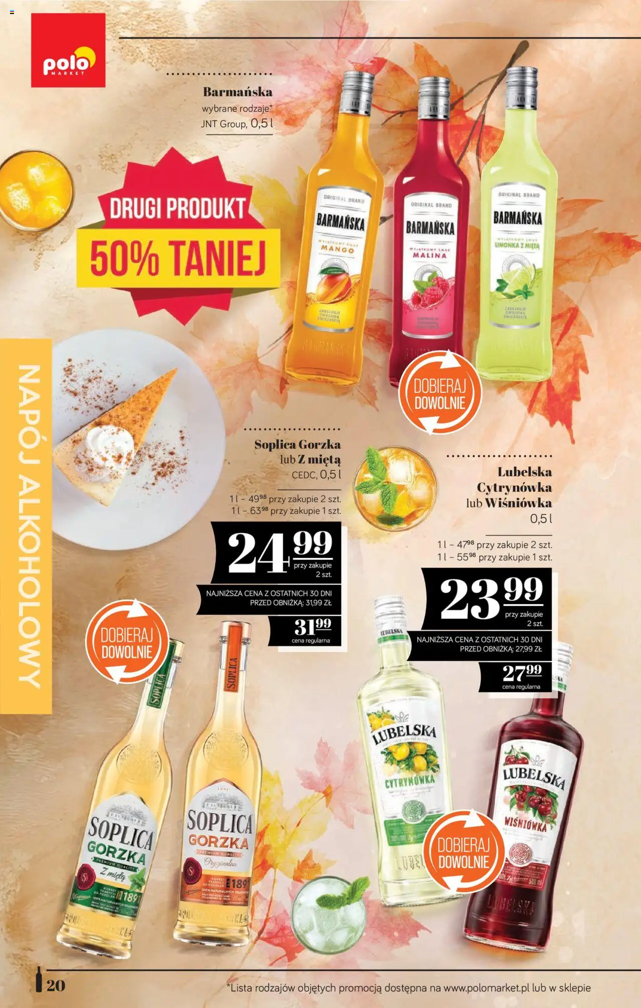 POLOmarket Katalog - Alkoholi od 26.09.2025 | Strona: 20 | Produkty: Mango, Limonka, Malina, Mięta