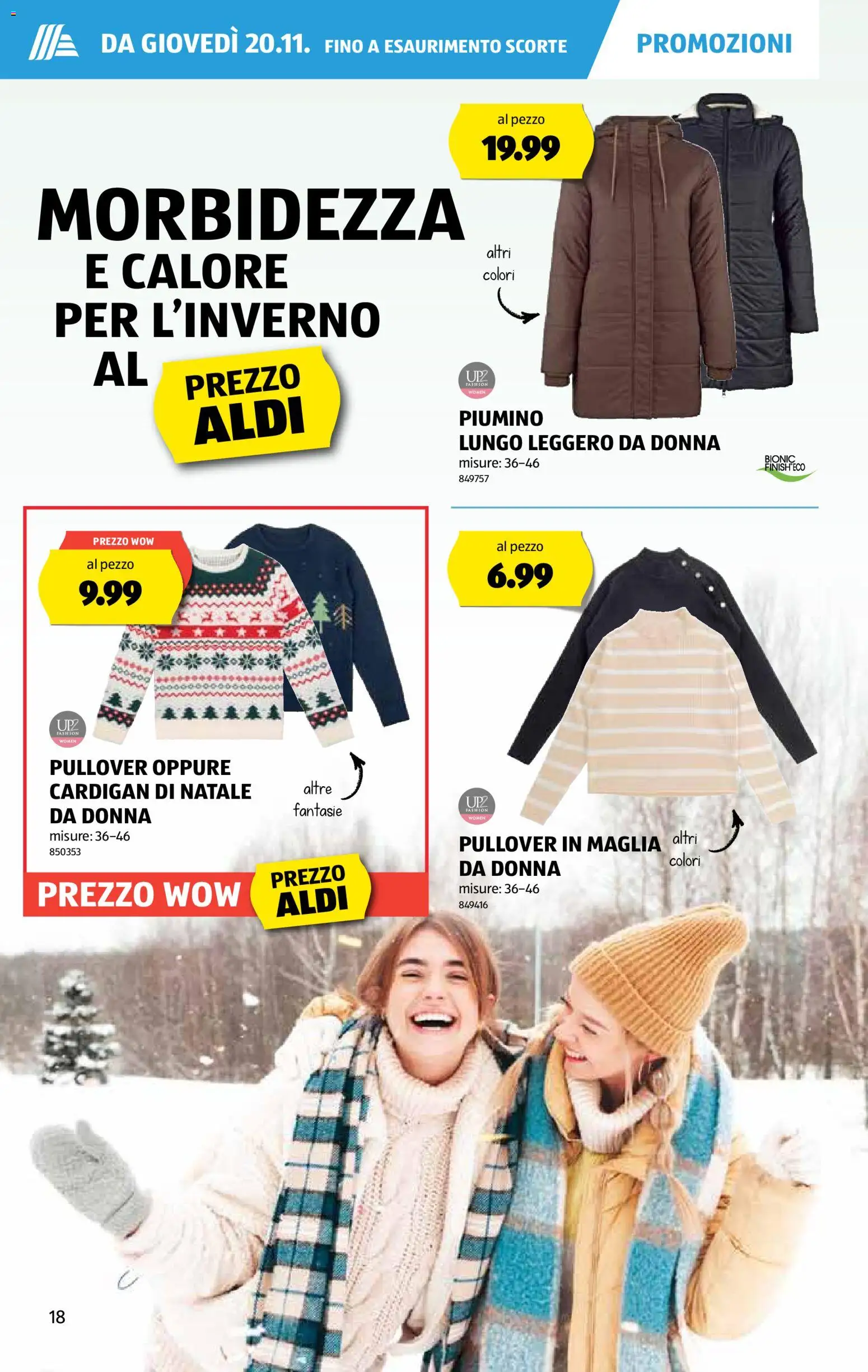 Aldi Aktionen IT – gültig ab 20.11.2025 | Seite: 19 | Produkte: Cardigan, Pullover