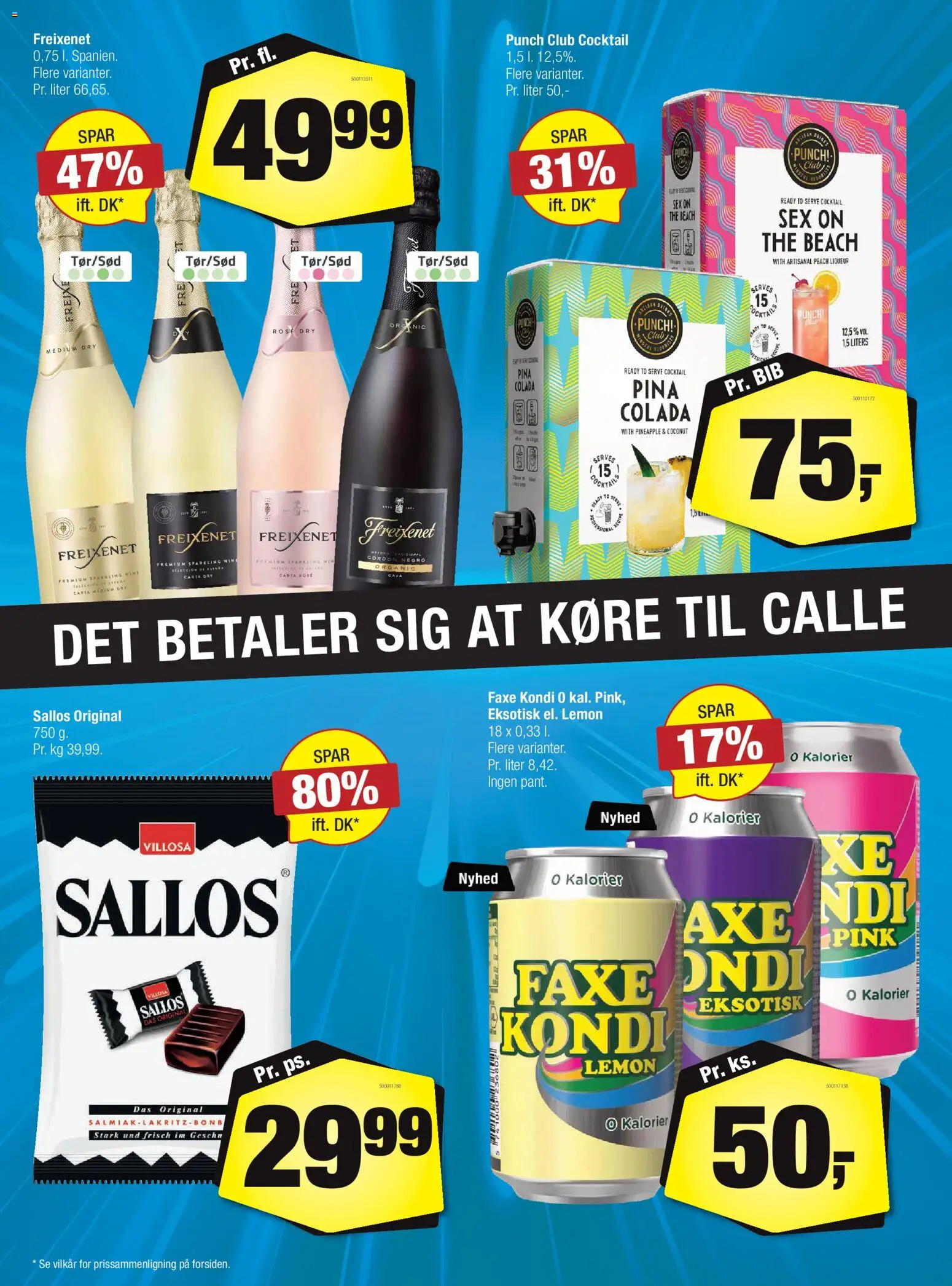 Calle tilbudsavis – gyldig fra 29.04.2026 | Side: 15 | Produkter: Faxe Kondi