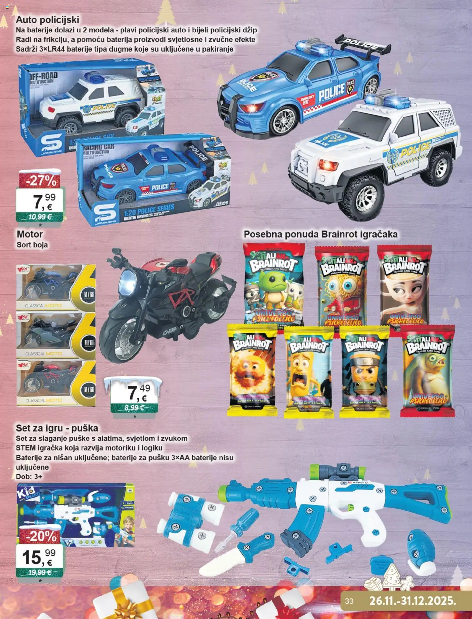 KTC katalog | vrijedi od 26.11.2025 | Stranica: 33 | Proizvodi: Baterija, Baterije