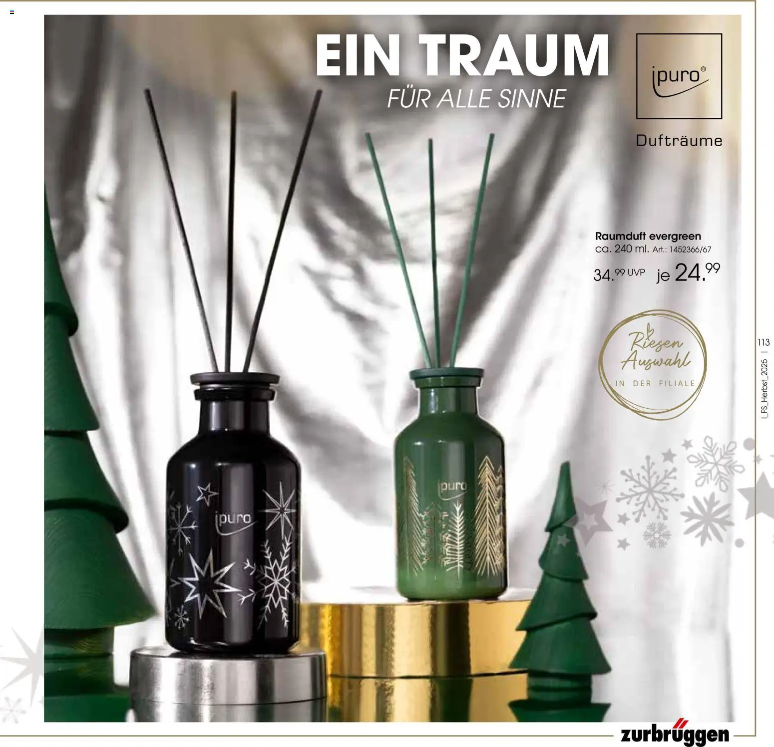 Zurbrüggen Trend-Journal Herbst – gültig ab 21.10.2025 | Seite: 113