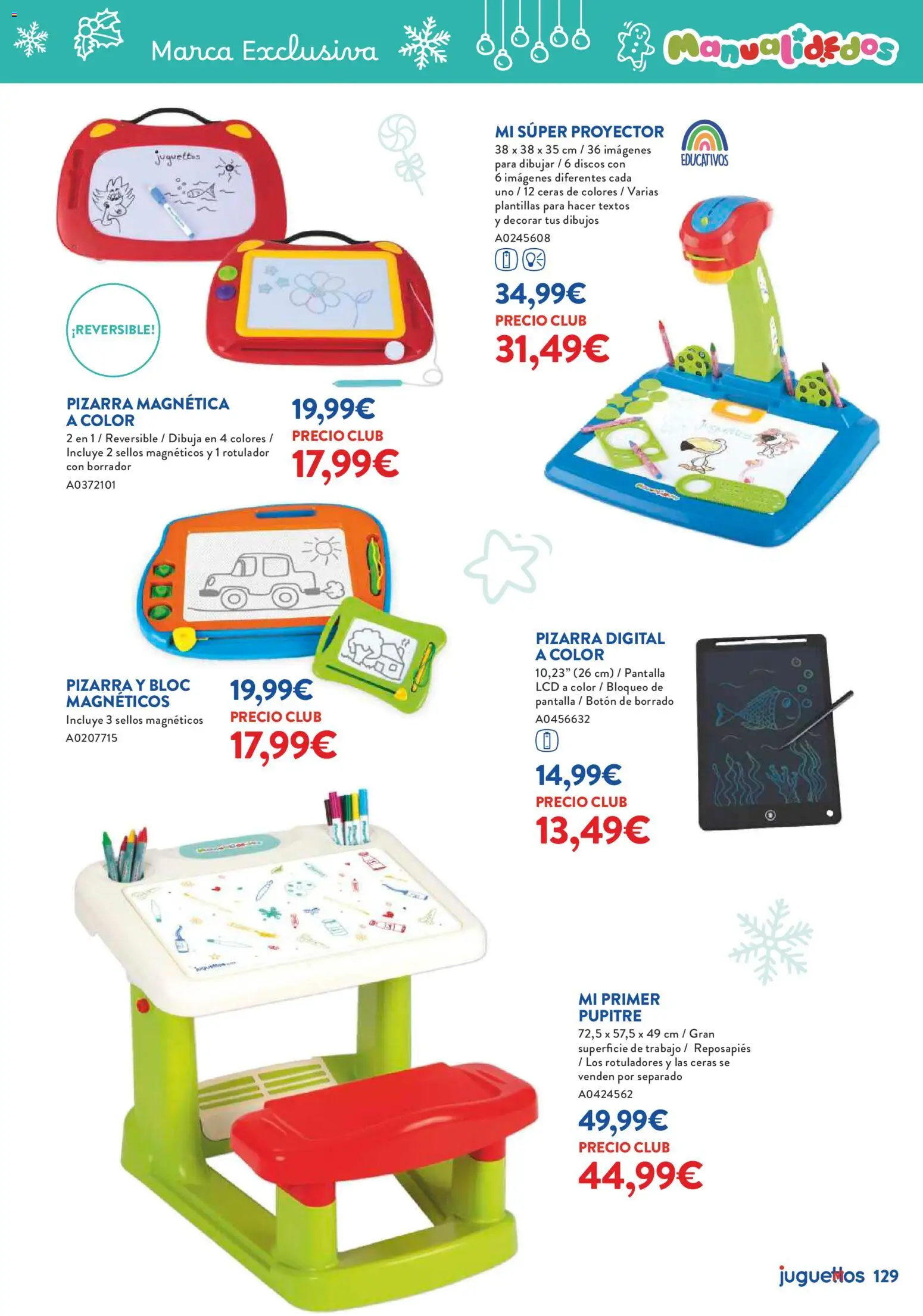 Juguettos catálogo Navidad │ válido desde el 27.10.2025 | Página: 129 | Productos: Reposapiés