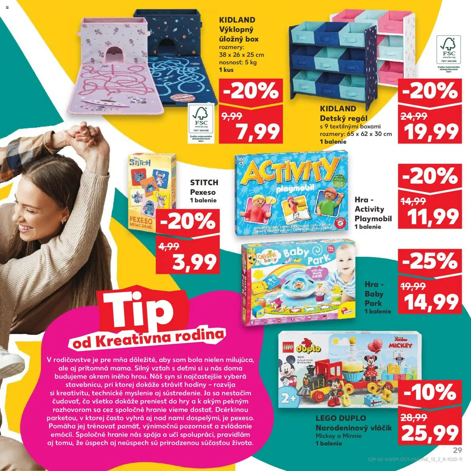 Kaufland SK akciós ujság - amely érvényes a következő dátumtól: 01.03.2026 | Oldal: 29 | Termékek: Duplo