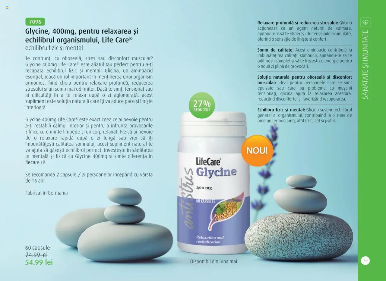 Life Care catalog - Aprilie/Octombrie – valabil de la 01.04.2025 | Pagină: 81