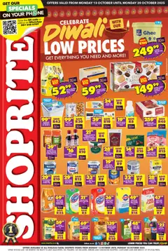 Shoprite specials catalogue – valid from 13.10.2025