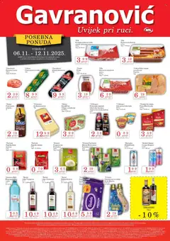 Katalog Gavranović - Pregled kataloga iz trgovine Gavranović, vrijedi od 06.11.2025