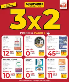 Anteprima del volantino Volantino Arcaplanet	 valido a partire dal 02.02.2026