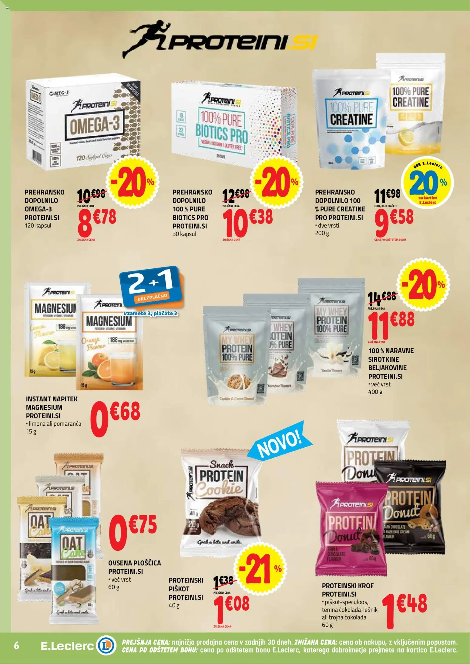 Novi E.leclerc katalog ponudbe – veljaven od 07.01.2026 | Stran: 6 | Izdelki: Cokolada, Limona