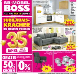 SB Möbel Boss Prospekt Magdeburg	 ab 06.09.2025 gültig