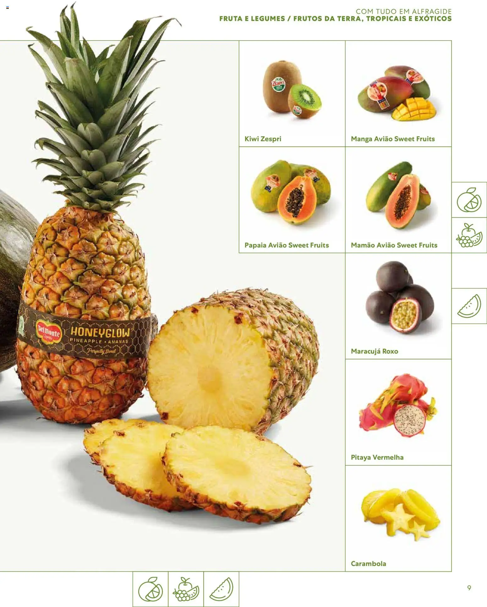 Recheio - Catálogo de Alfragide │ válido de 16.03.2026 | Página: 9 | Produtos: Kiwi, Mamão