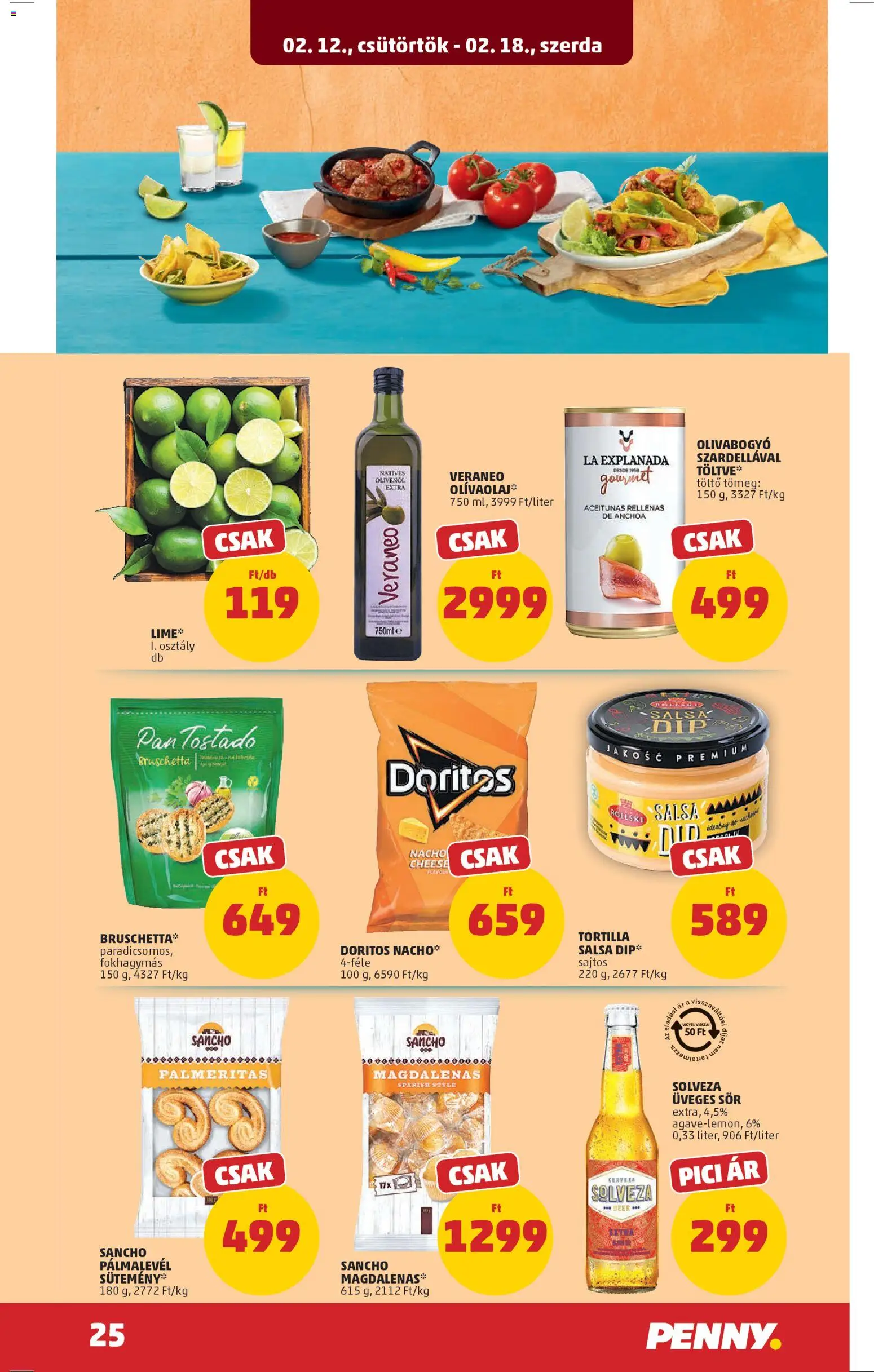 PENNY akciós ujság - amely érvényes a következő dátumtól: 12.02.2026 | Oldal: 29