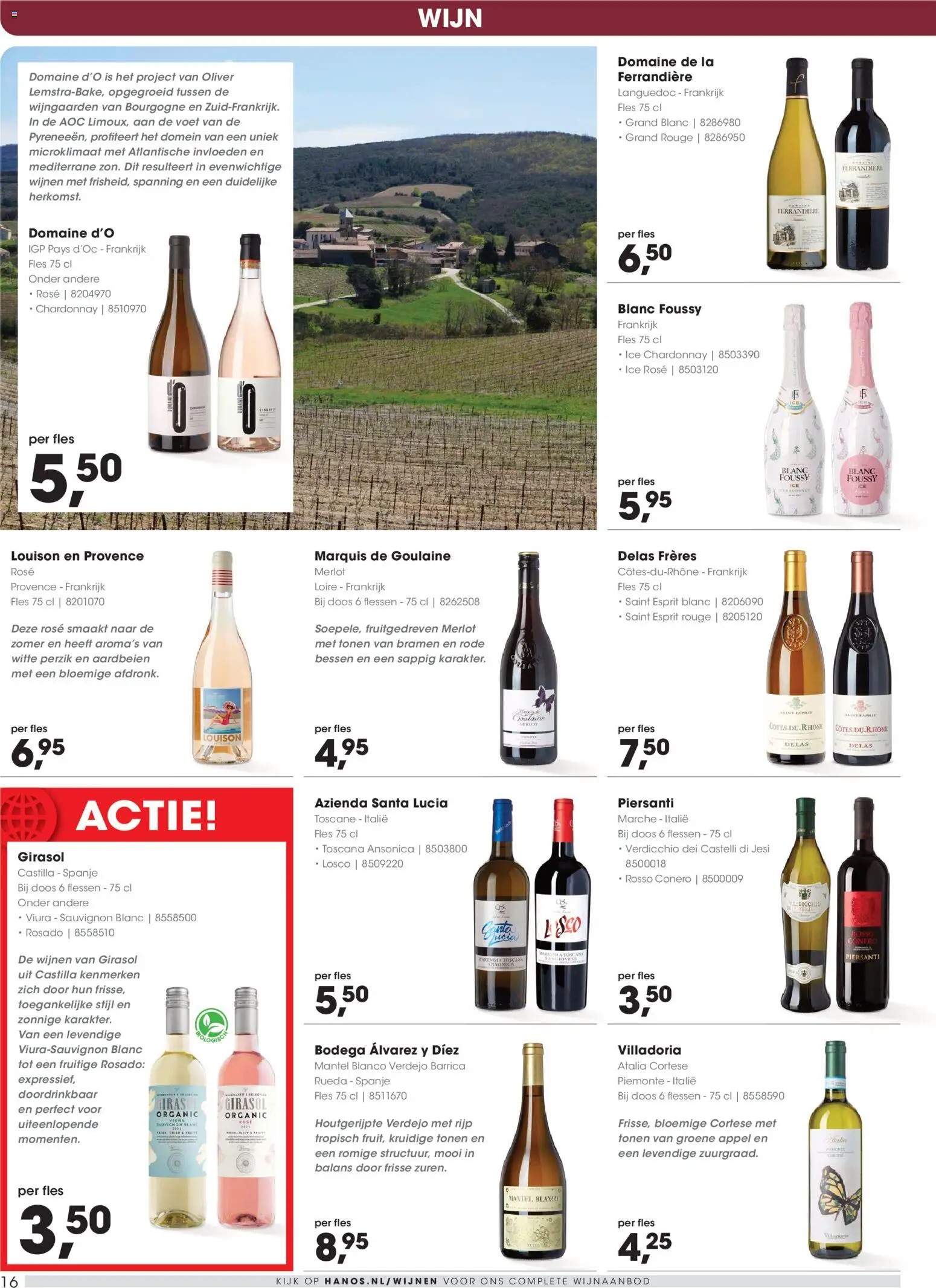 {H1} | Pagina: 16 | Producten: Wijn, Aardbeien, Fles, Appel