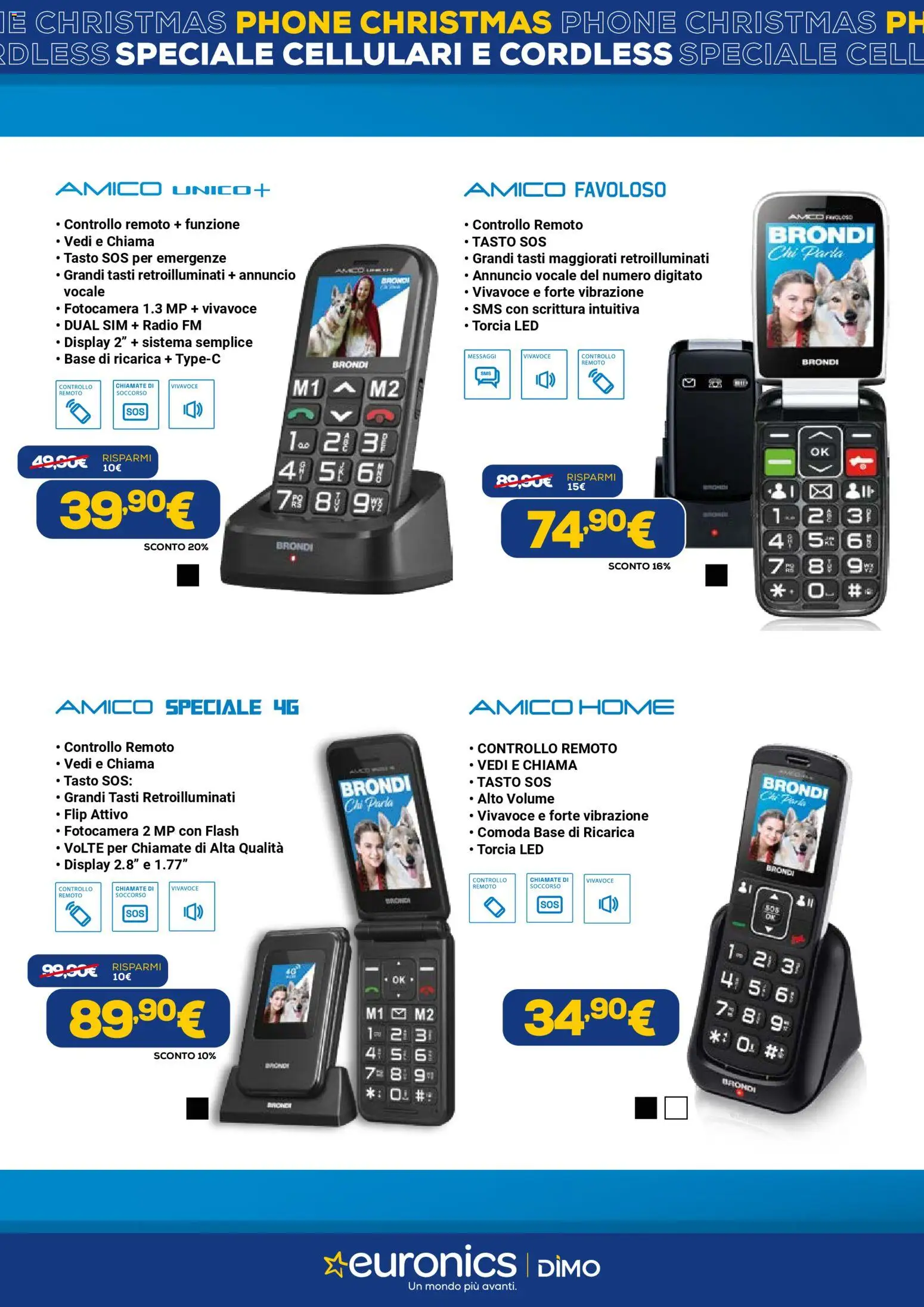 Volantino Euronics del 02.12.2025 | Pagina: 6 | Prodotti: Torcia, Radio, Fotocamera