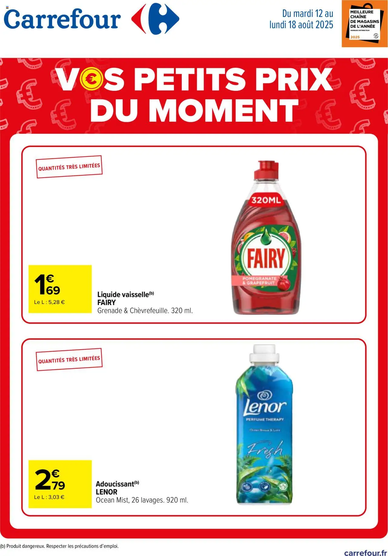  | Page: 1 | Produits: Lenor, Fairy