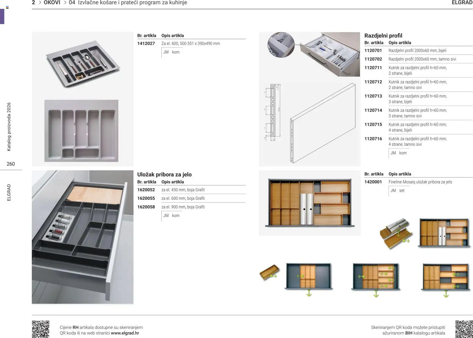 Elgrad katalog | vrijedi od 02.04.2026 | Stranica: 19 | Proizvodi: Košare