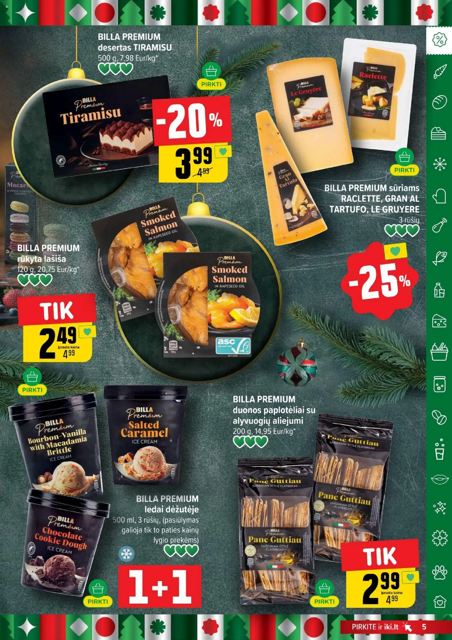 IKI akcijos nuo 29.12.2025 | Puslapis: 5 | Prekių: Ledai