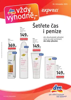 Náhled letáku dm drogerie leták - Express od 20.11.2025
