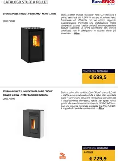 Anteprima del volantino Eurobrico Stufe a Pellet catalogo valido a partire dal 23.07.2025 | Pagina: 19 | Prodotti: Pellet, Stufa a pellet, Stufa