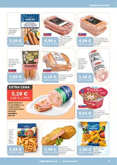 Labaš leták platný od 16.01.2026 | Strana: 3 | Produkty: Ryba, Šalát, Párky, Treska