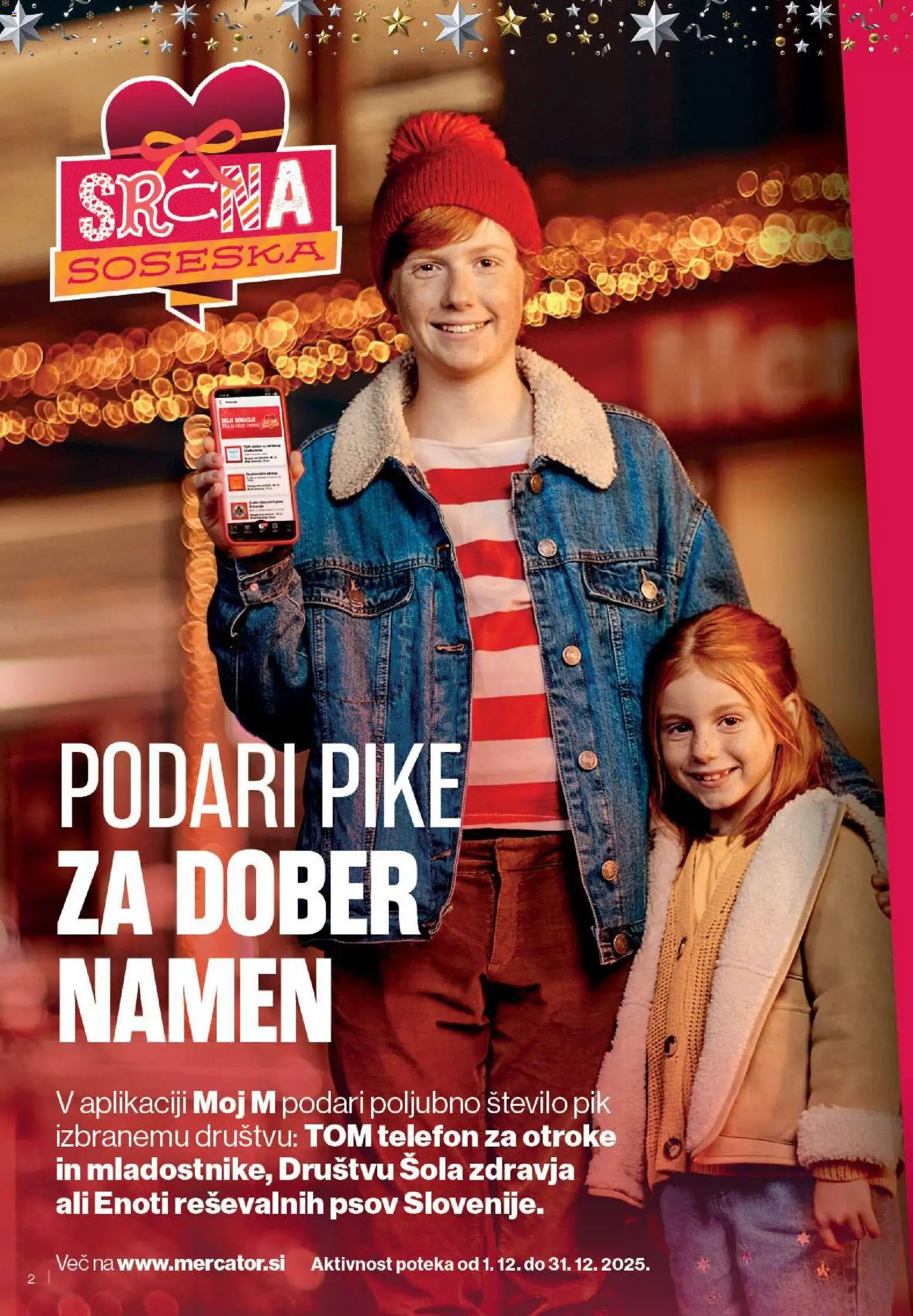 Novi Mercator katalog ponudbe – veljaven od 27.11.2025 | Stran: 2 | Izdelki: Telefon