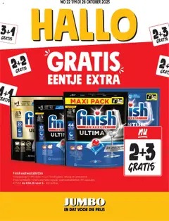 JUMBO folder / publicité - Voorbeeld van een folder van JUMBO, geldig van 22.10.2025