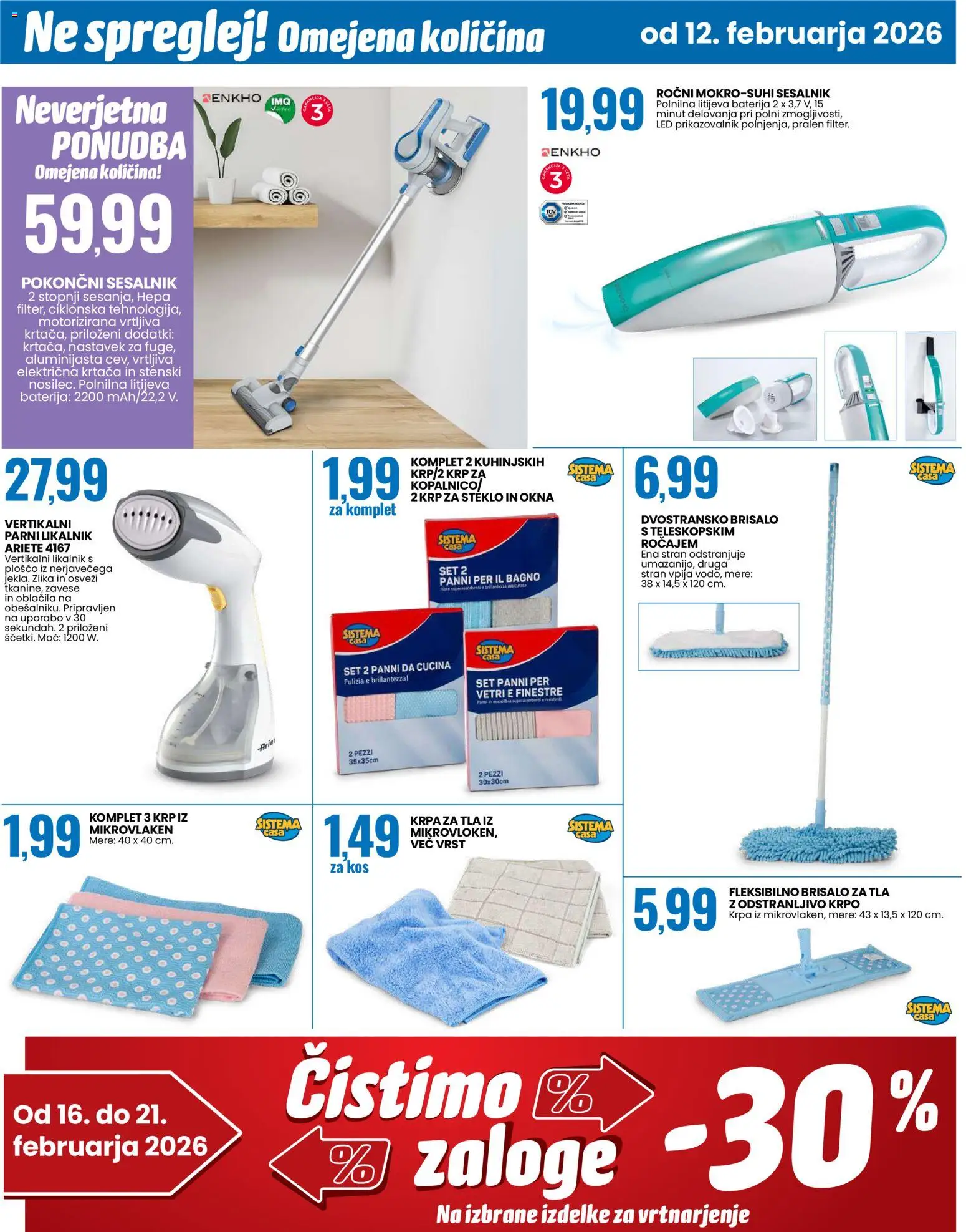 Novi Eurospin katalog ponudbe – veljaven od 12.02.2026 | Stran: 18