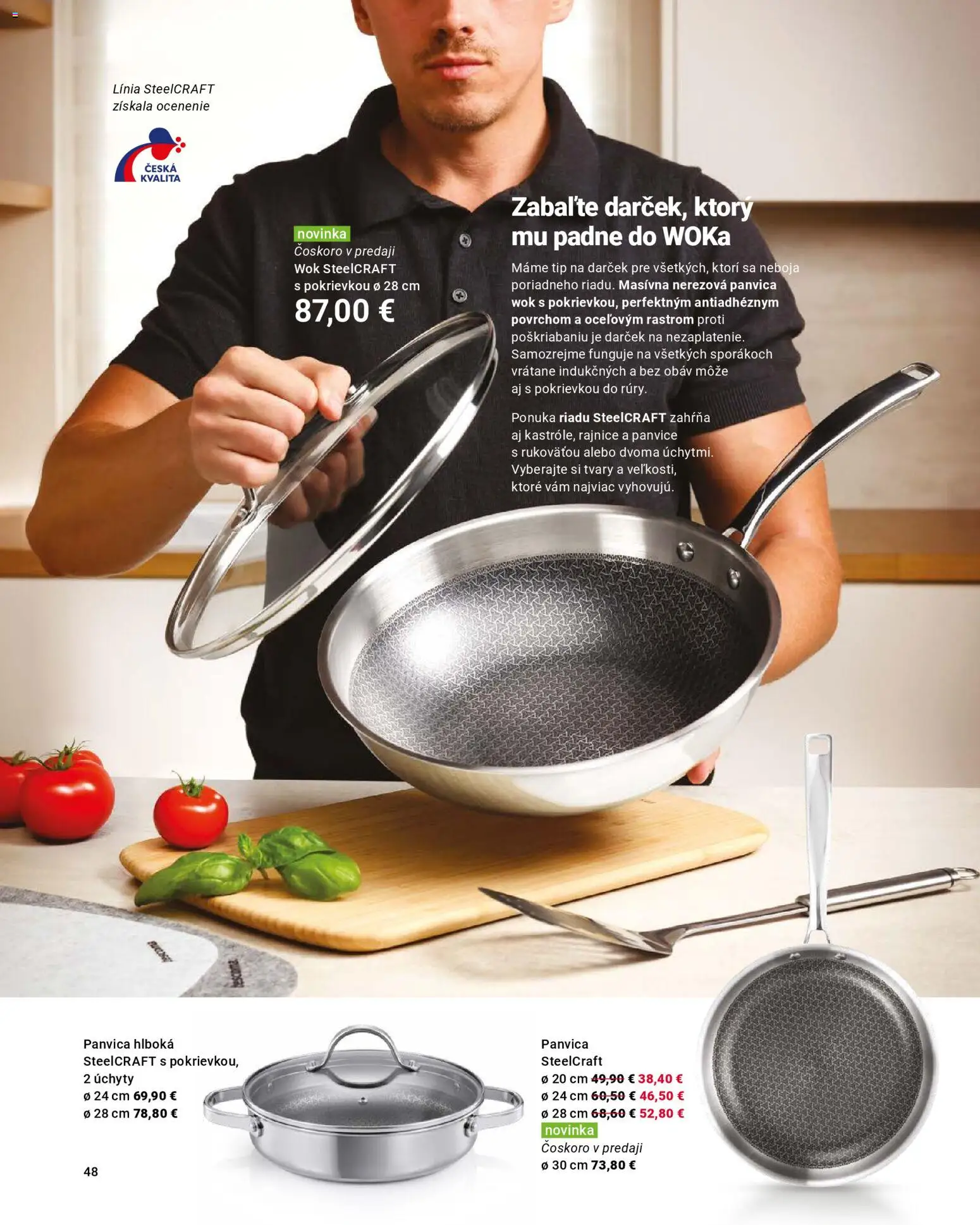 Nové TESCOMA akcie – leták je platný od 01.11.2025 | Strana: 48 | Produkty: Panvica