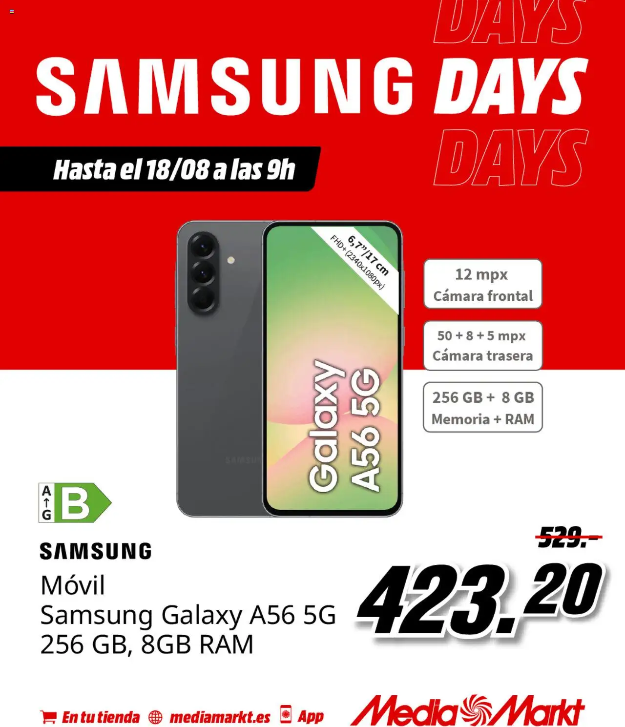 Media Markt folleto │ válido desde el 15.08.2025 | Página: 3 | Productos: Cámara