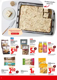 K-Citymarket-mainoslehti voimassa 02.02.2026 alkaen | Sivu: 6 | Tuotteet: Mango, Kaura, Guava, Suklaa