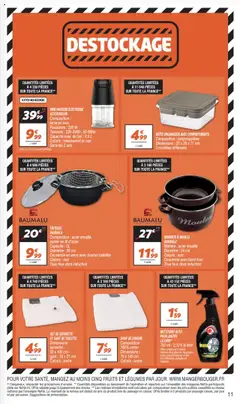  | Page: 11 | Produits: Coton, Friteuse, Bol, Panier