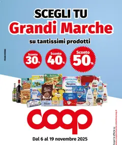 Anteprima del volantino COOP Grandi marche - Bergamo catalogo valido a partire dal 06.11.2025