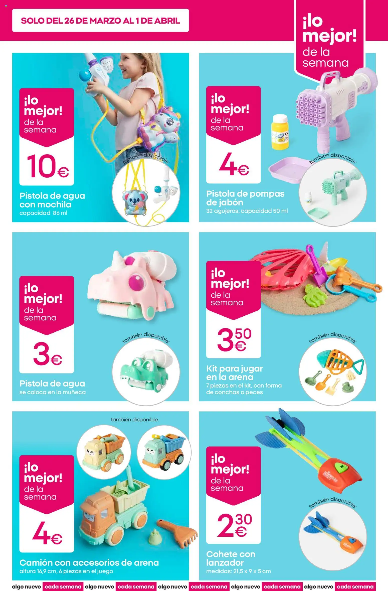 Pepco folleto │ válido desde el 26.03.2026 | Página: 3 | Productos: Jabón, Mochila, Muñeca