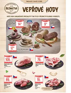 Náhled letáku Globus leták - Praha Černý Most od 12.11.2025