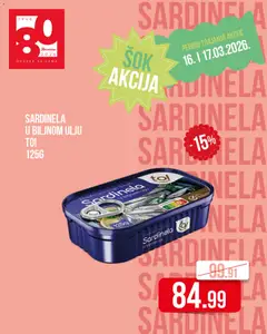 Metalac Proleter katalog Šok akcija - pregled Metalac Proleter kataloga - važi od 16.03.2026