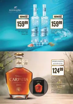 Pogląd oferty "WÓDKA LA BANQUISE SÓL HIMALAJSKA, 0,7 L | 40%" - ważna od 27.03.2026 | Strona: 3 | Produkty: Sól himalajska, Vodka, Wódka, Sól