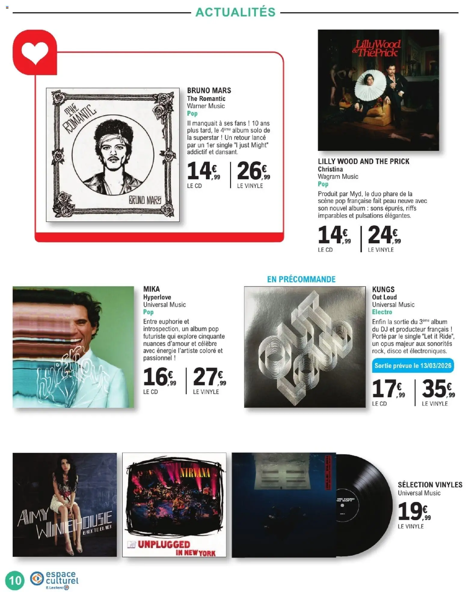 {H1} | Page: 10 | Produits: Porte, Thé