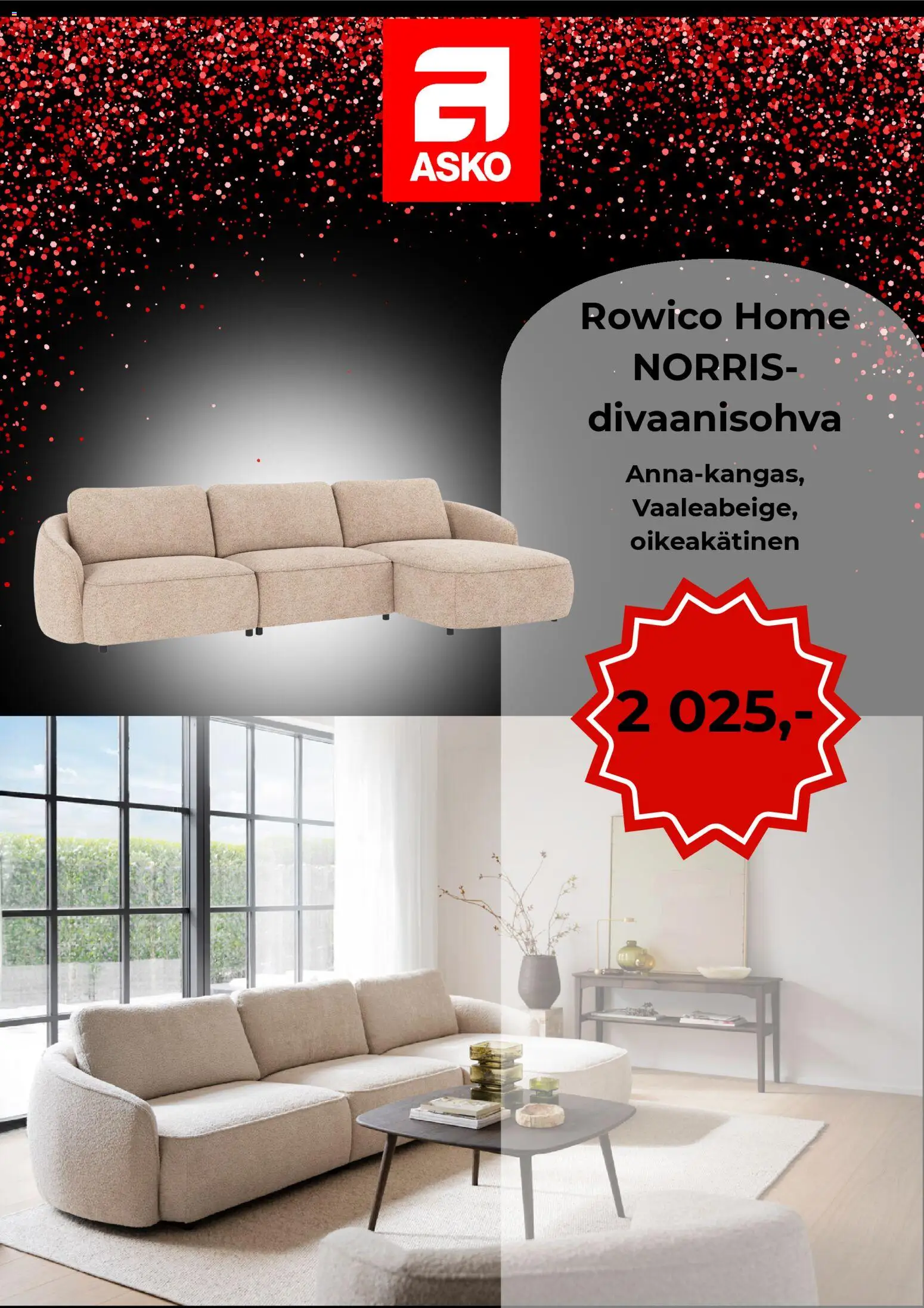 Asko - Black Friday – voimassa 24.11.2025 alkaen | Sivu: 8 | Tuotteet: Divaanisohva