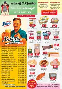 Náhled letáku Astur & Qanto leták - cash&carry Jeseník, Krnov od 15.04.2026