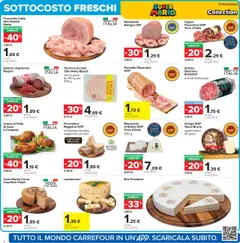 Volantino Carrefour del 15.09.2025 | Pagina: 6 | Prodotti: Prosciutto Cotto, Salame, Pollo, Parmigiano reggiano