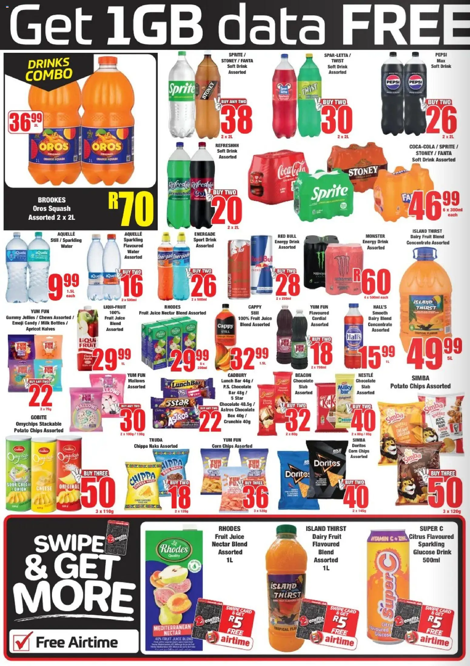 New Boxer catalogue – valid from 09.04.2026 | Page: 4 | Products: Milk, Juice, Fanta, Water