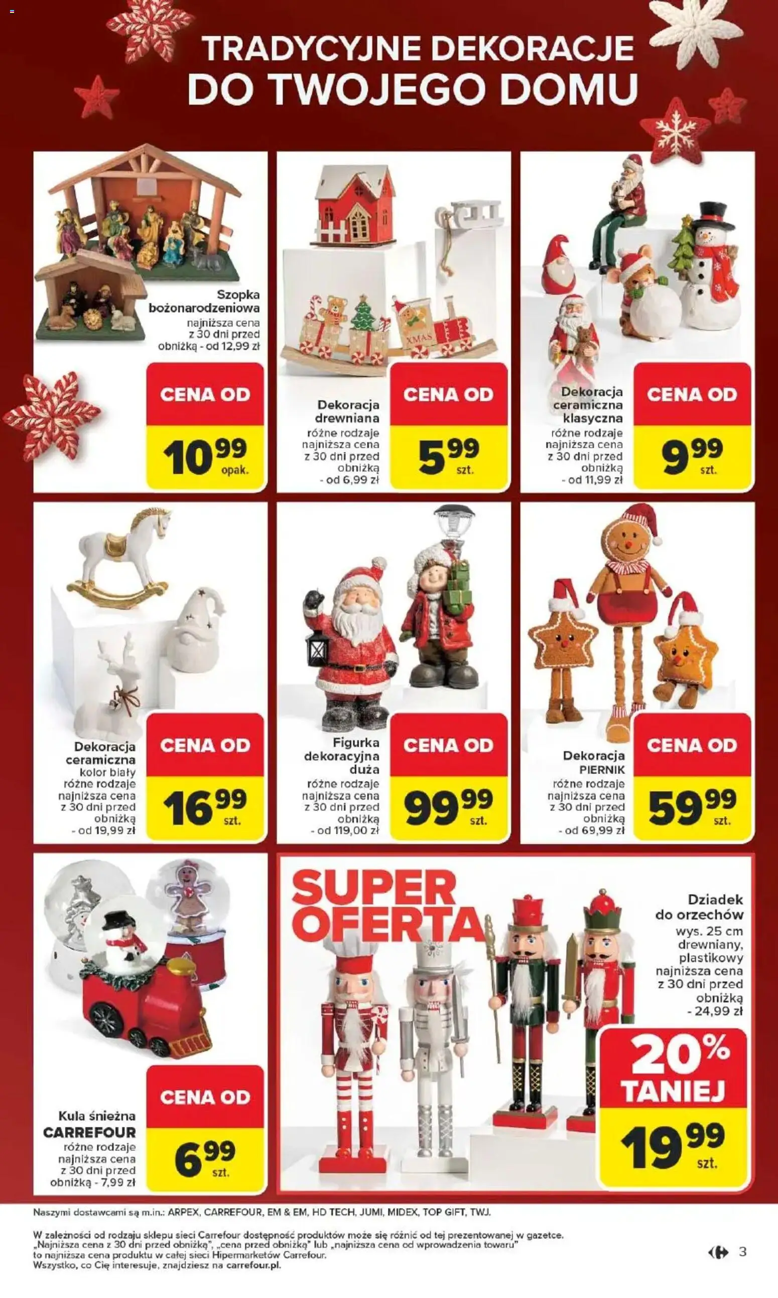 Carrefour Gazetka - Święta spełnionych marzeń od 10.11.2025 | Strona: 4 | Produkty: Top, Piernik
