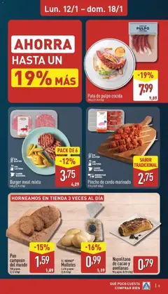 Vista previa Napolitana de cacao y avellanas, Cocoa and hazelnut napolitana, 90 g approx. válido desde el 12.01.2026 | Página: 5